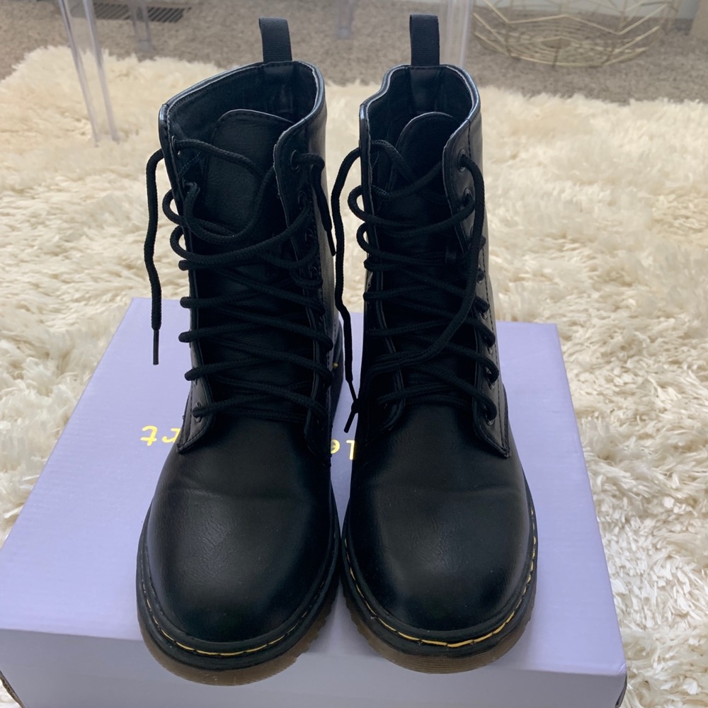 Black Combat Boots